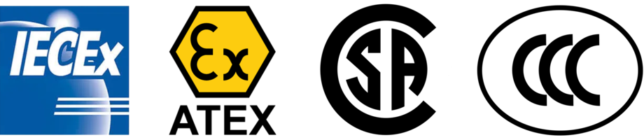 а IECEx ֤ŷ ATEX ֤ CSA US ֤йCCC ֤