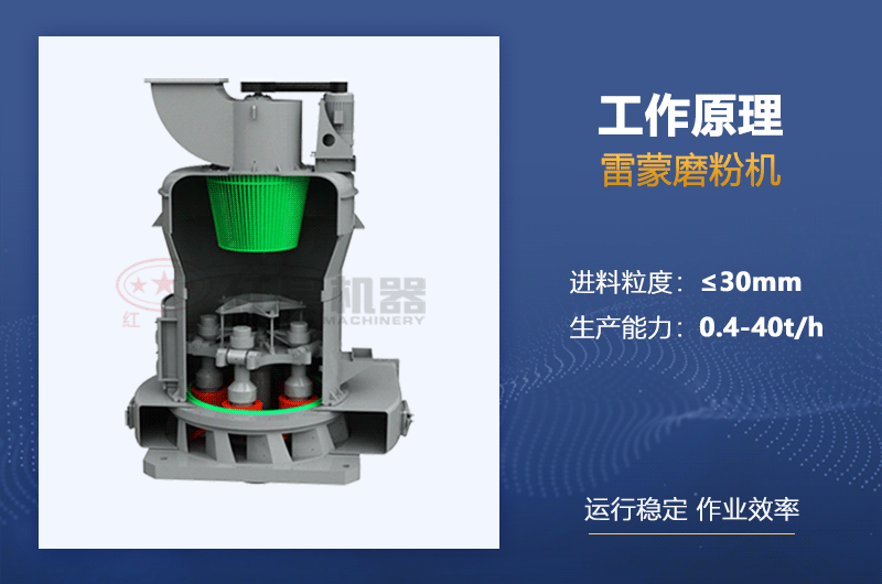 雷蒙磨粉机工作原理 雷蒙磨粉机工作原理