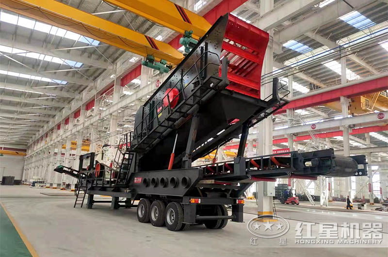 轮胎式破碎机 轮胎式破碎机