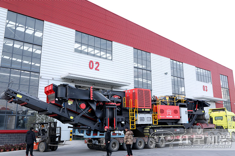 易彩堂履带式移动破碎机发货中 易彩堂履带式移动破碎机发货中