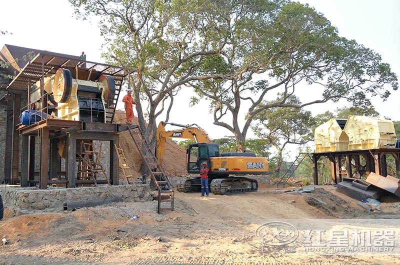 75颚式破碎机 75颚式破碎机