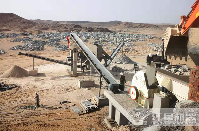 锤式矿石粉碎机工作现场图片 锤式矿石粉碎机工作现场图片