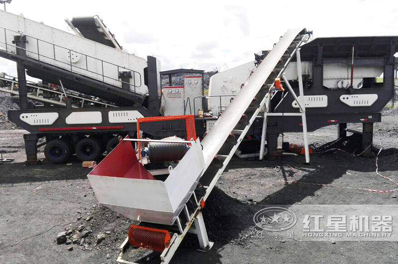 移动式破碎生产线 移动式破碎生产线